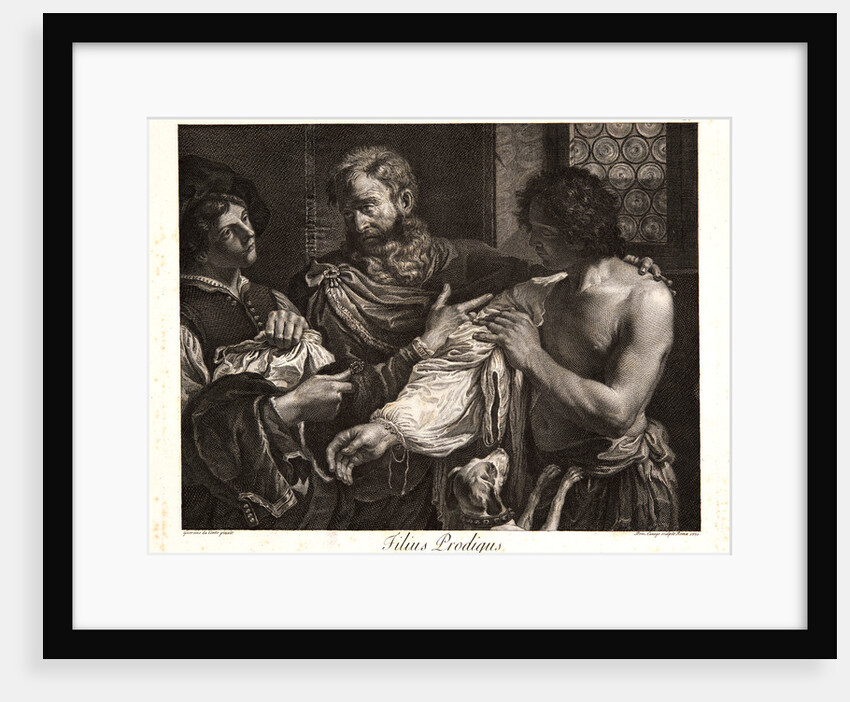 Prodigal Son (Filius Prodigus), 1770 by Domenico Cunego