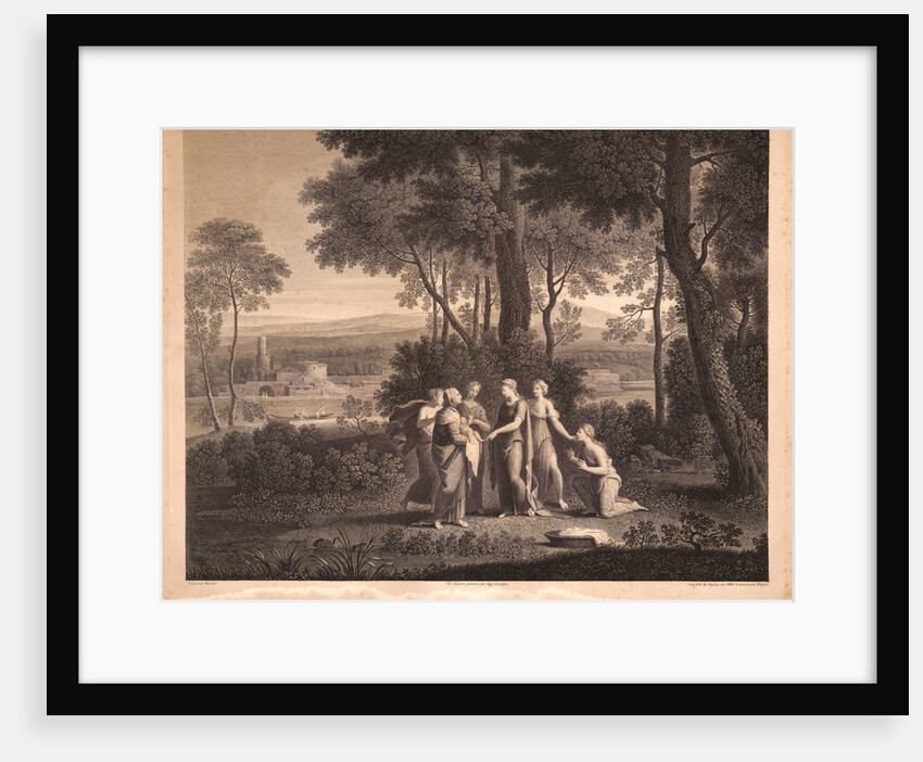 Untitled (Moses and Pharoah's daughter), 19th century by Nicolas Poussin