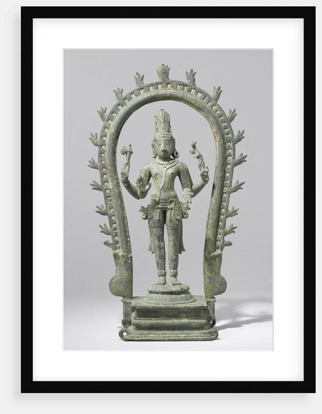 Shiva with the Moon in his Hair by Anonymous