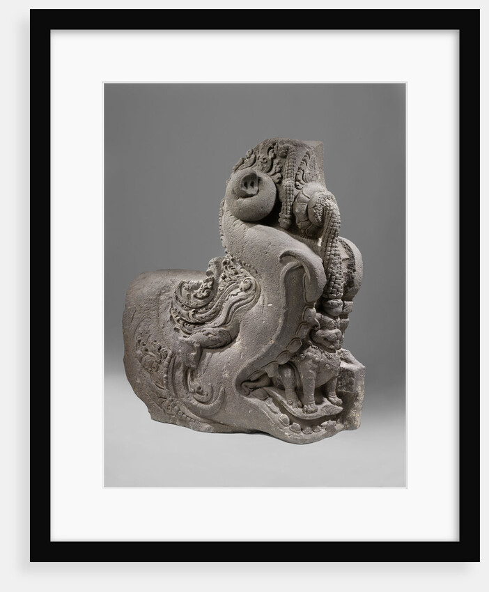 Makara,a sea-creature in Hindu mythology by Anonymous