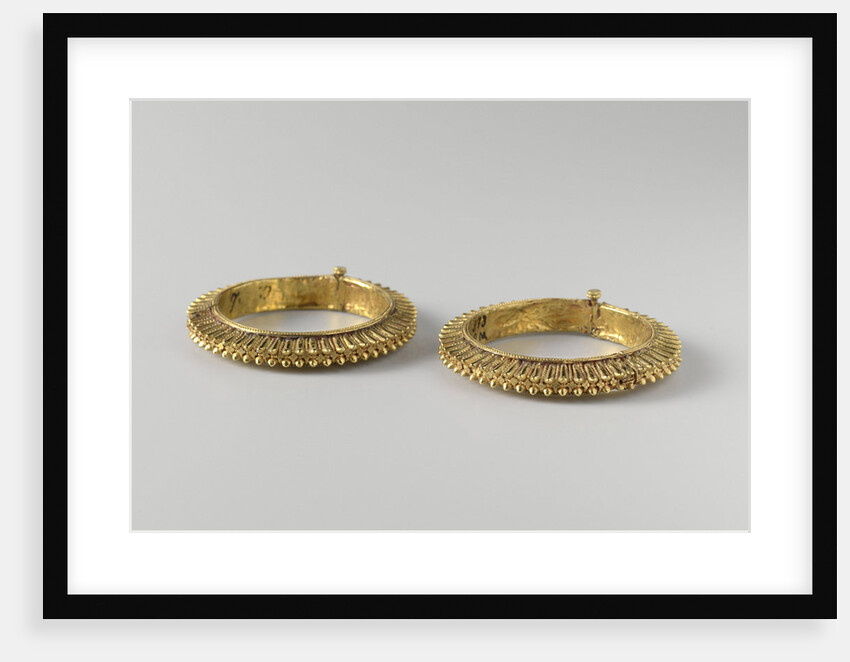 Pair of bracelets by Anonymous