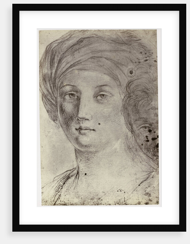 His Wife's Portrait by Anonymous