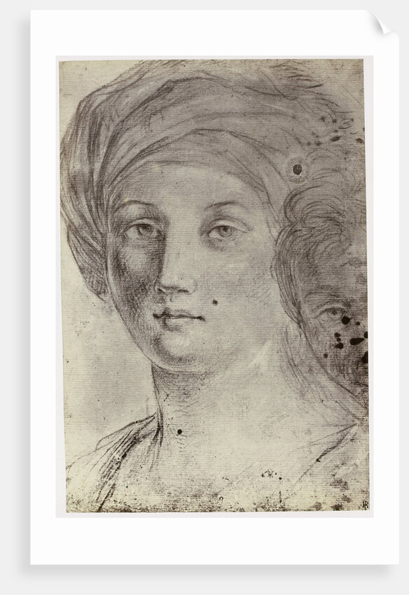 His Wife's Portrait by Anonymous
