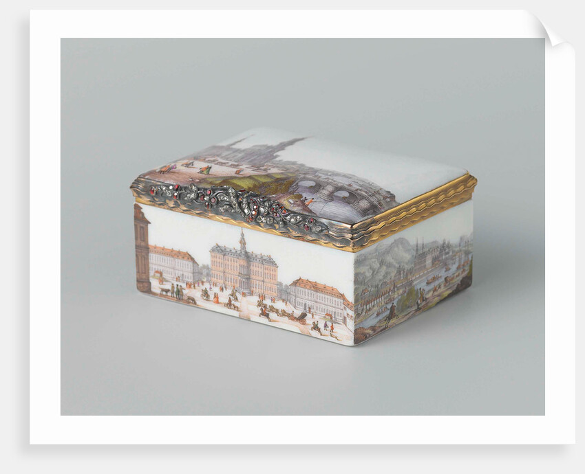 Box, Meissener Porzellan Manufaktur, c. 1750, Meissen Germany by Meissener Porzellan Manufaktur