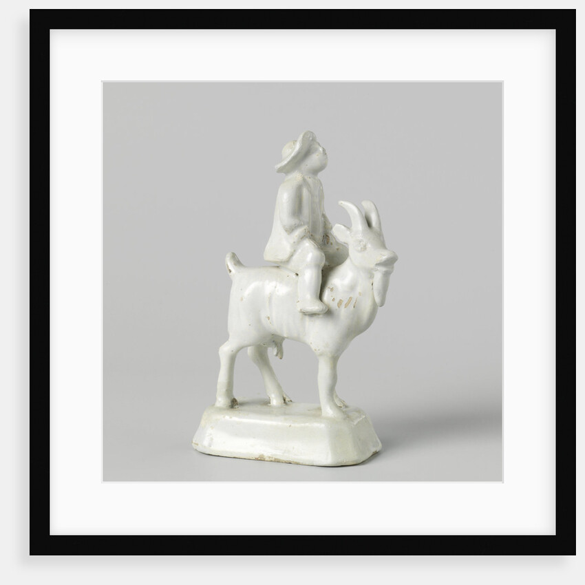 Goat with rider by Anonymous