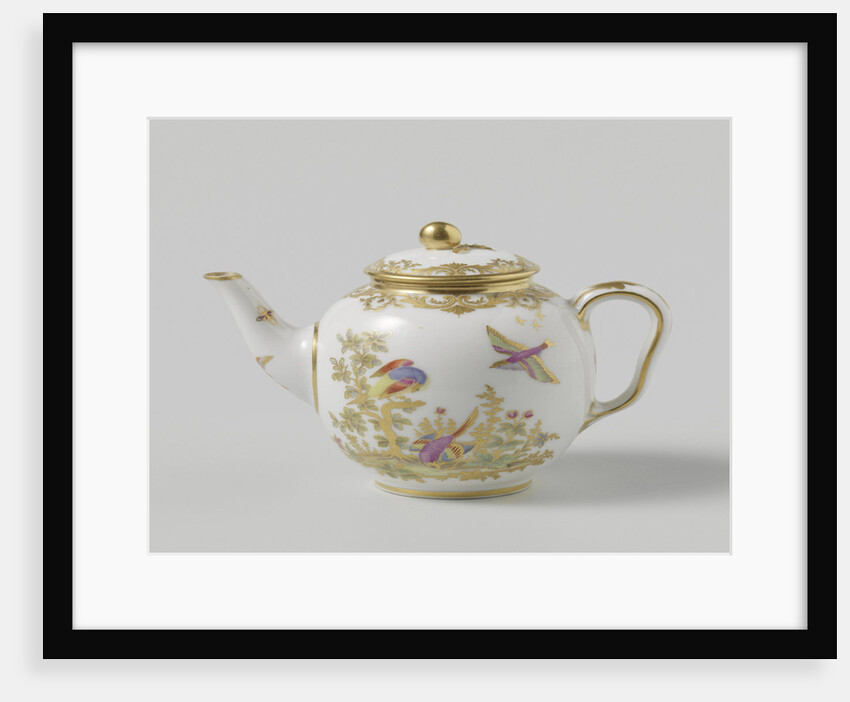 Teapot, belonging to a tea service (déjeuner Bolvry), Manufacture de Sèvres, Fallot by Anonymous