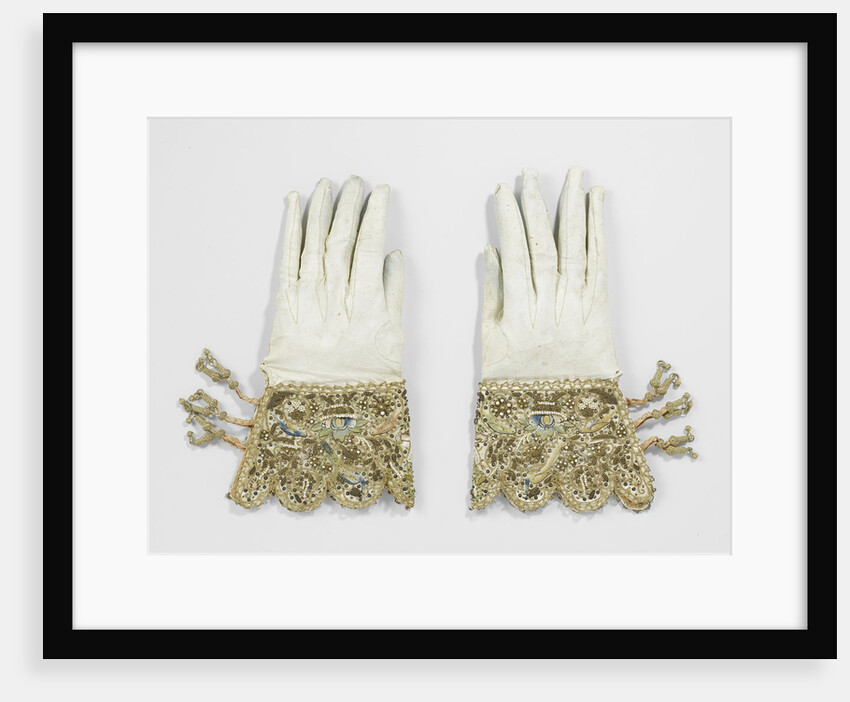 A Pair of Wedding Gloves by Anonymous