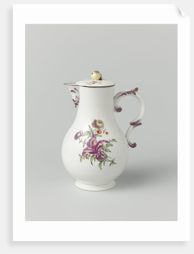 Milk jug by Weesper porseleinfabriek