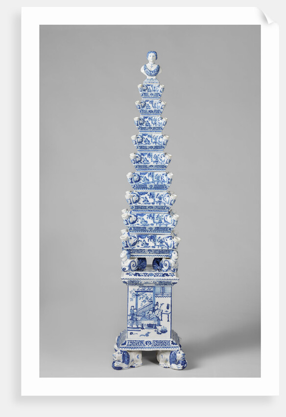 Flower pyramid by De Metaale Pot