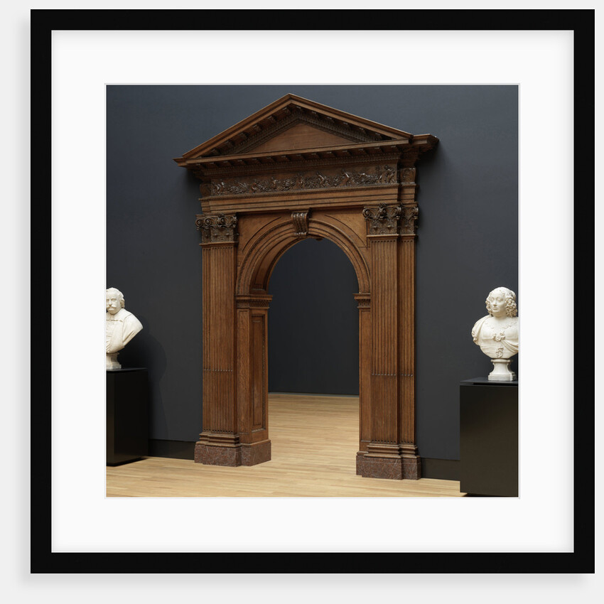 Portico and pediment from the Huydecoper house by Philips Vinckboons II