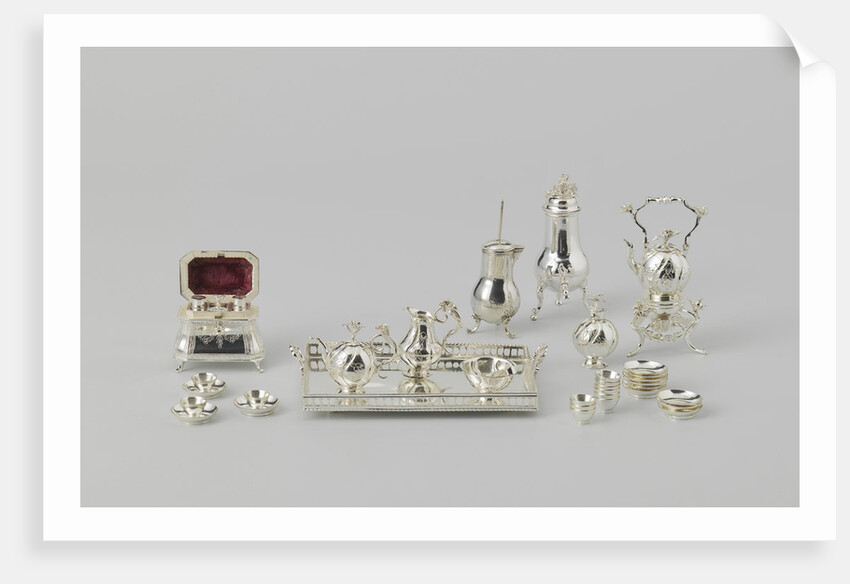 Tea Set, Hendrik Duller by Anonymous