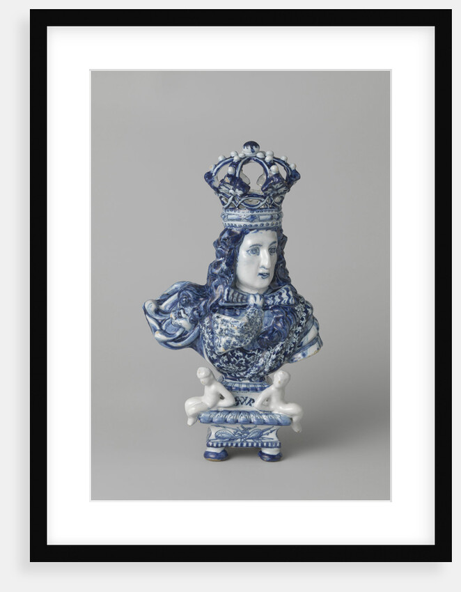 Bust of King-Stadtholder William III by De Metaale Pot