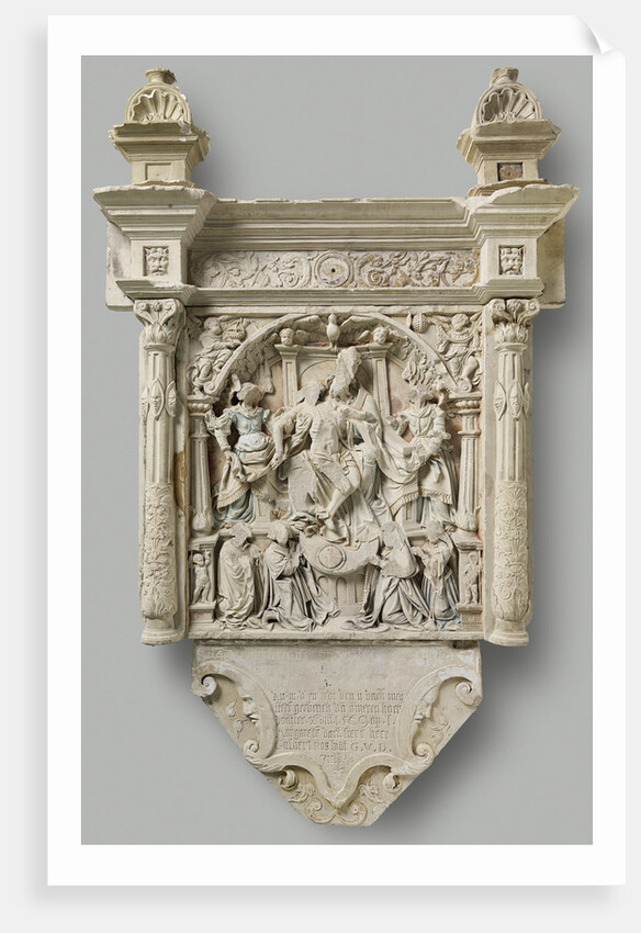 Epitaph with Holy Trinity by Arnt van Tricht