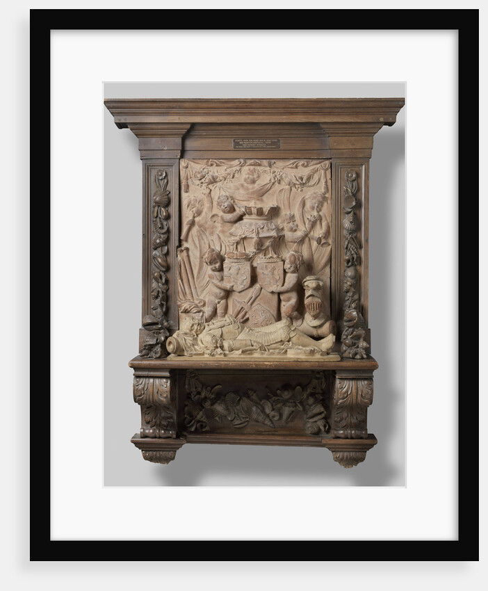 Model for the tomb of Maerten Harpertsz Tromp by Rombout Verhulst