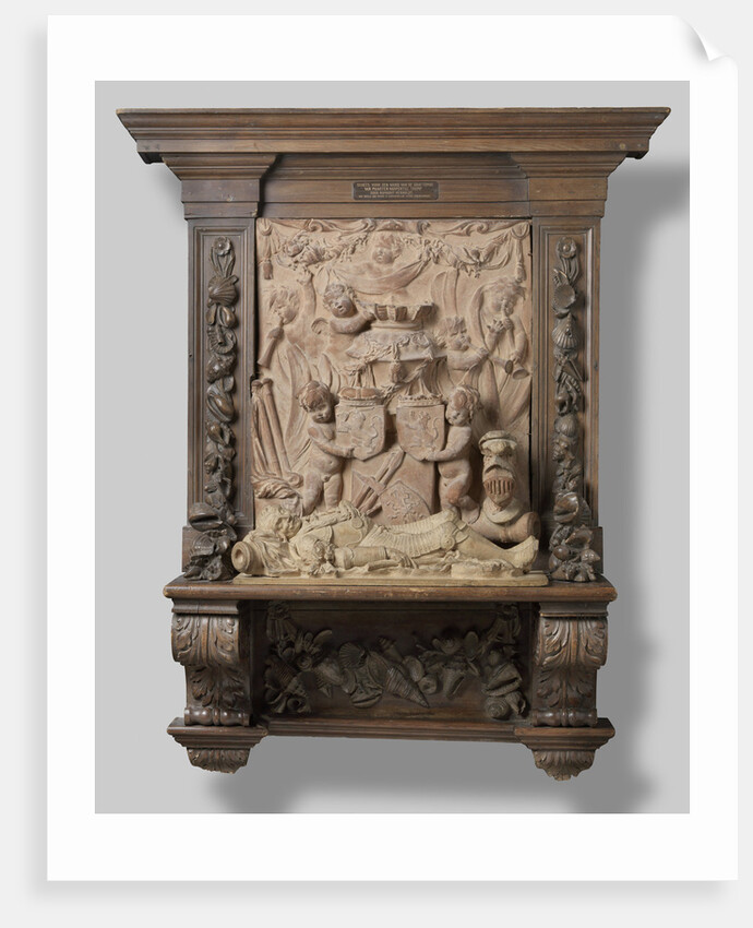 Model for the tomb of Maerten Harpertsz Tromp by Rombout Verhulst