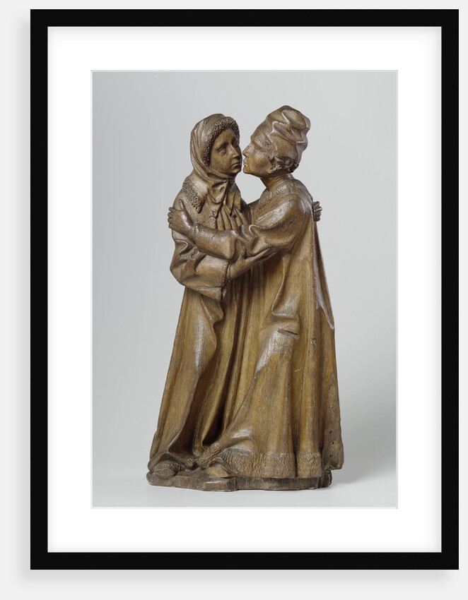 The Meeting of Joachim and Anna by Master of Joachim en Anna