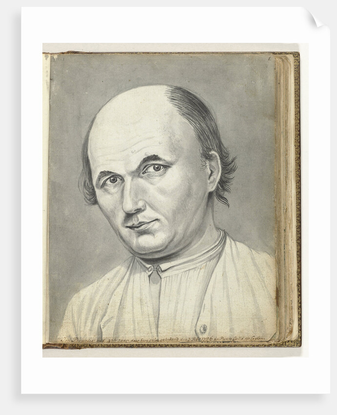 Self Portrait of Jan Brandes by Jan Brandes