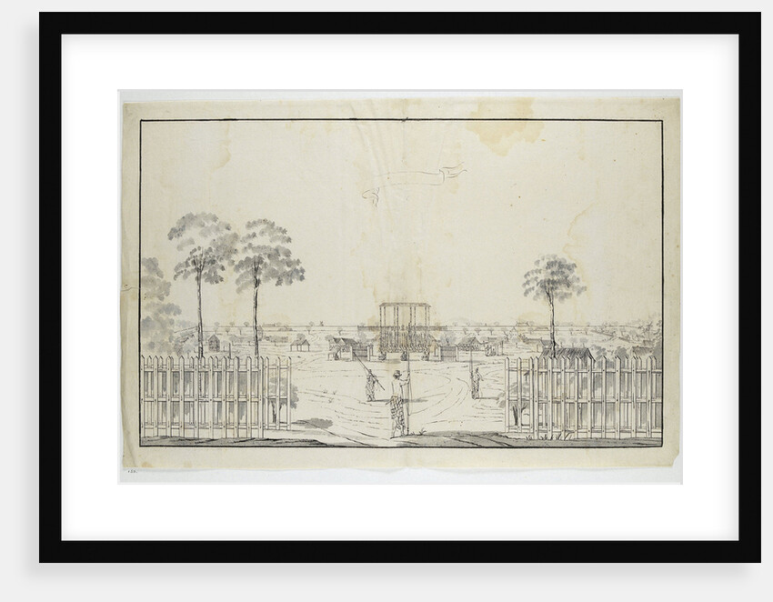 The Kraton to Djocja (Mataram) Yogyakarta Indonesia, Jan Brandes by A. de Nelly
