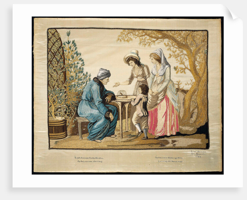 That speak our deeds we let that little mouse free by Louise van Ommeren-Hengevelt