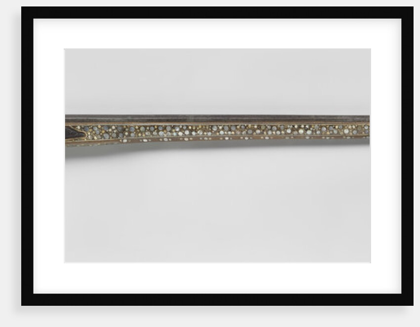 Matchlock Musket with flint lock of later period, Anonymous by Richard Bower