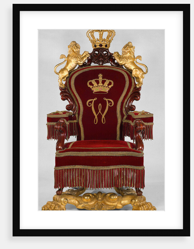 Willem III en Wilhelmina by Gebroeders Horrix