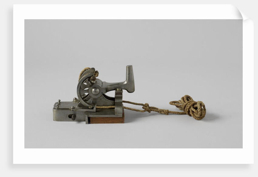 Percussion Lock for gun by Anonymous