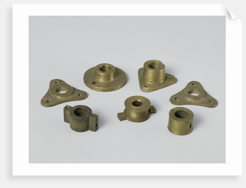 Seven metal woods for sheaves by Anonymous