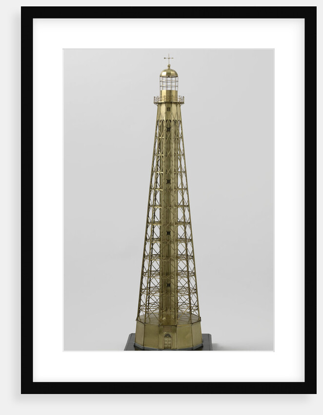 Model of the Northern Guard lighthouse on Java Indonesia by Grofsmederij Leiden