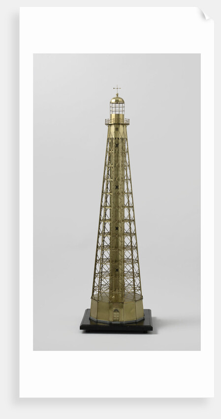 Model of the Northern Guard lighthouse on Java Indonesia by Grofsmederij Leiden