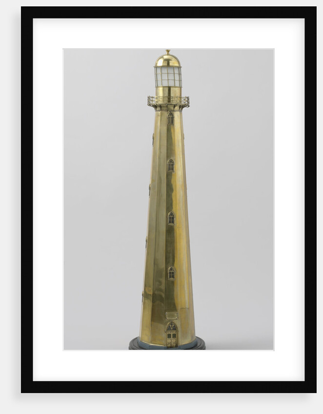 Model Lighthouse Scheveningen The Netherlands by Q. Harder