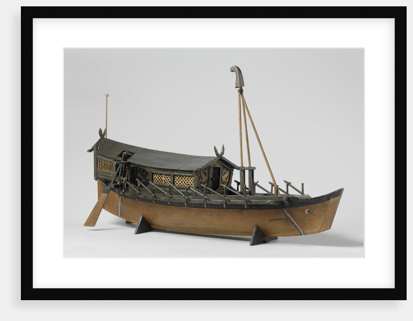 Model of an Oriental vessel by Anonymous