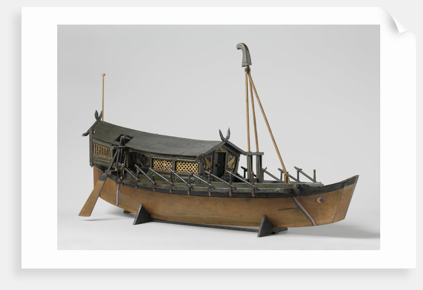Model of an Oriental vessel by Anonymous
