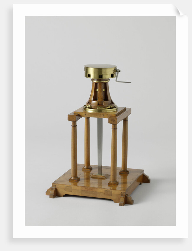 Model of a winch spindle by Rijkswerf Rotterdam