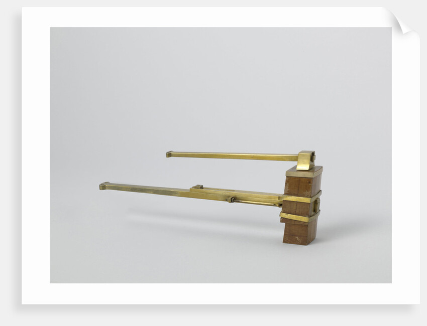 Model of an agitator for a frigate of 44 pieces by Anonymous