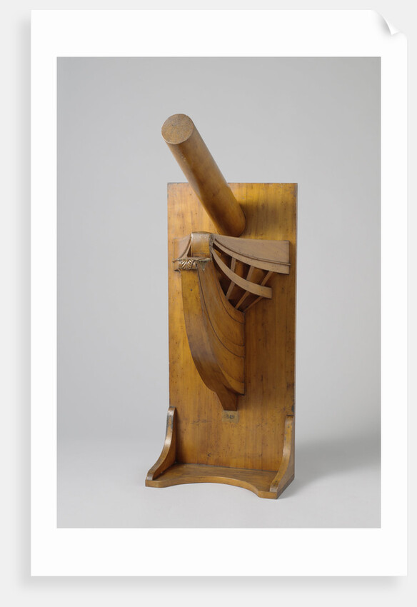 Model of a figurehead by Rijkswerf Vlissingen