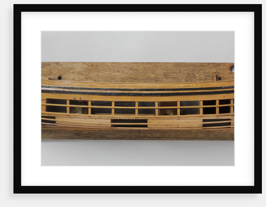 Half Model of a burner by Anonymous