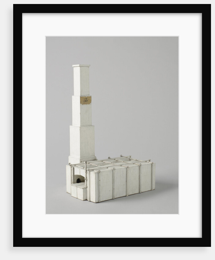 Model of an annealing furnace by Rijkswerf Rotterdam
