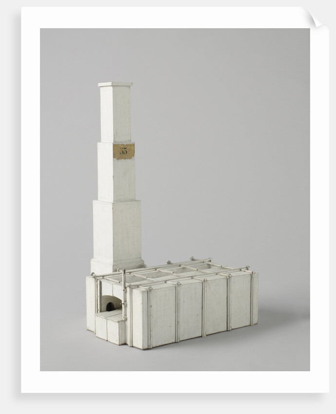 Model of an annealing furnace by Rijkswerf Rotterdam
