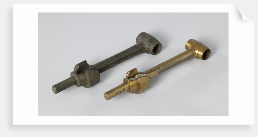 Two drill planing by Anonymous