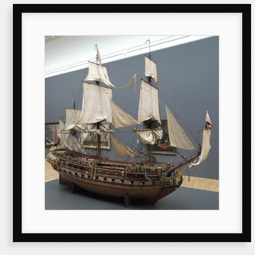 Model of the William Rex, Cornelis Moesman by Adriaen de Vriend