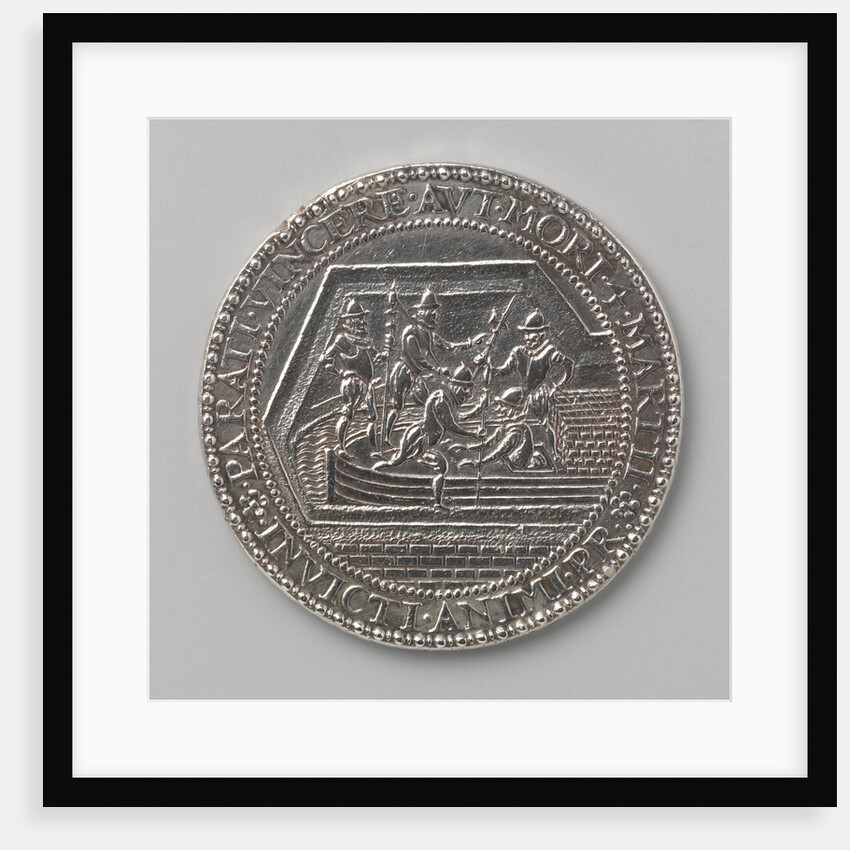 Taking Breda with the aid of the Turfschip, penny donated to the conquerors of the city, The Netherlands by Anonymous
