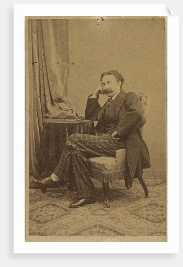 Portrait of Elchanon Verveer by Maurits Verveer