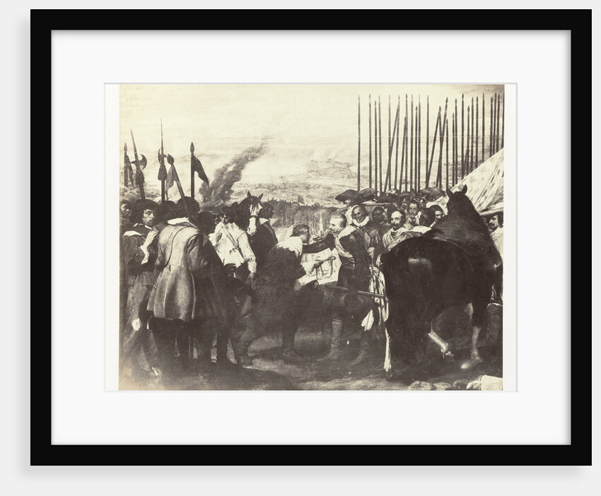 Photo Reproduction of painting from Museum of Isabella II Velazques, the Surrender of Breda by Anonymous