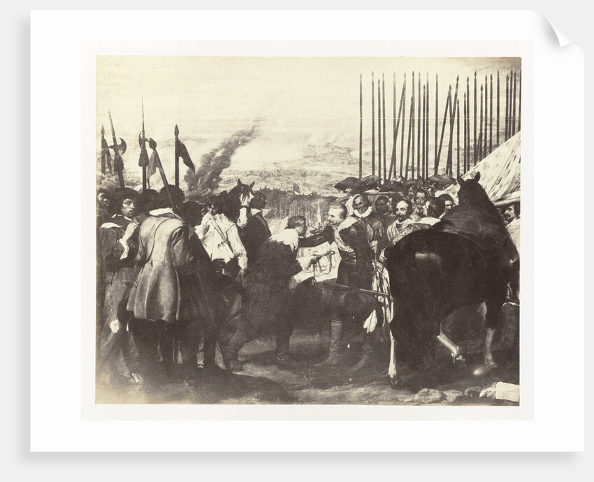 Photo Reproduction of painting from Museum of Isabella II Velazques, the Surrender of Breda by Anonymous