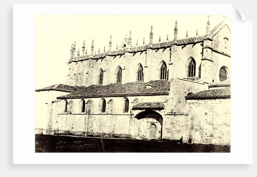 Monastery of Miraflores in Burgos Spain by Charles Clifford