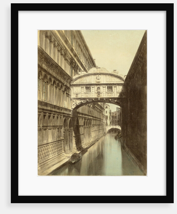 Venice, Bridge of Sighs Italy by Anonymous