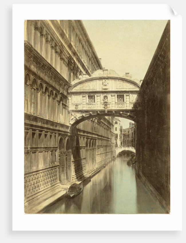 Venice, Bridge of Sighs Italy by Anonymous