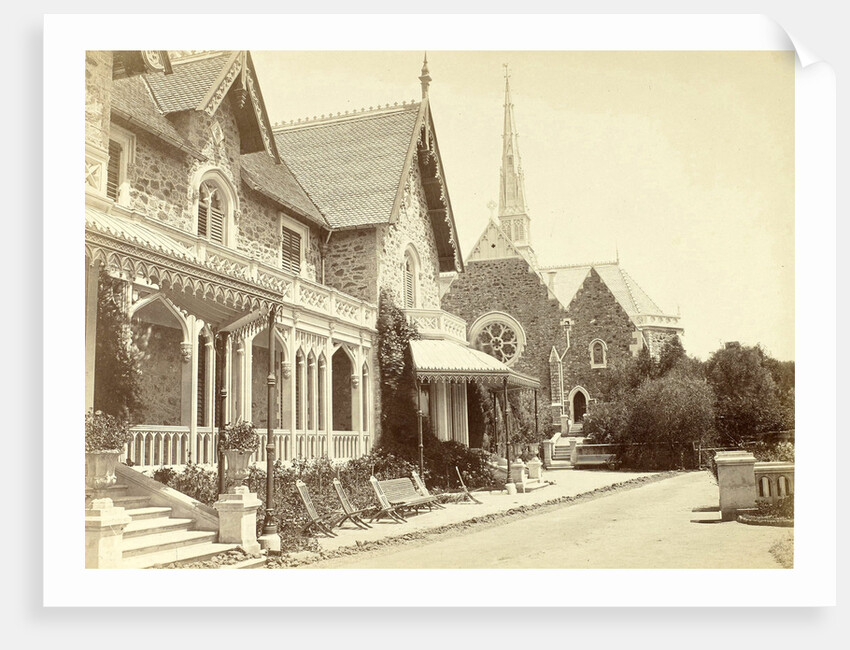 France, neo-Gothic house by A. Davanne & Aleo