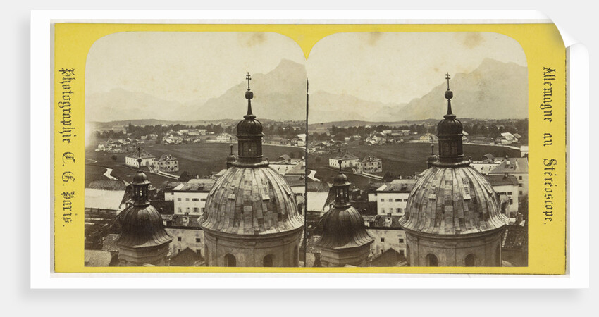 Panorama Maenshsberg to the Alps by Charles Gerard