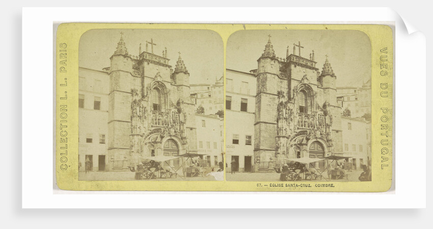 Church Santa-Cruz, Coimbra Portugal by Anonymous